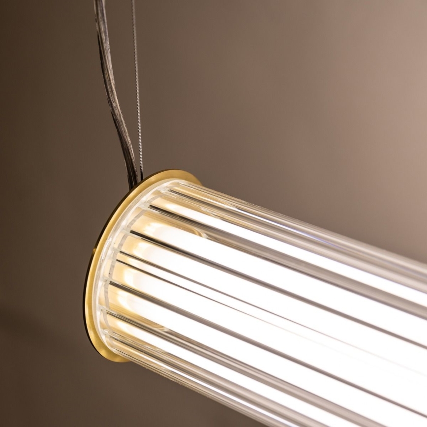 Zuma Line - LED-dimmbarer Pendelleuchter an Kabel LED/39W/230V 2700-6500K gold + Fernbedienung