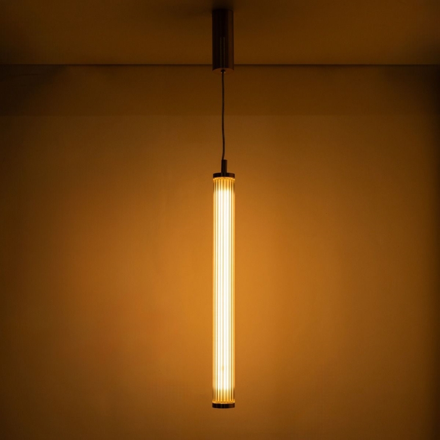 Zuma Line - LED-dimmbare Seil-Hängeleuchte LED/26W/230V 2700-6500K goldfarben + Fernbedienung