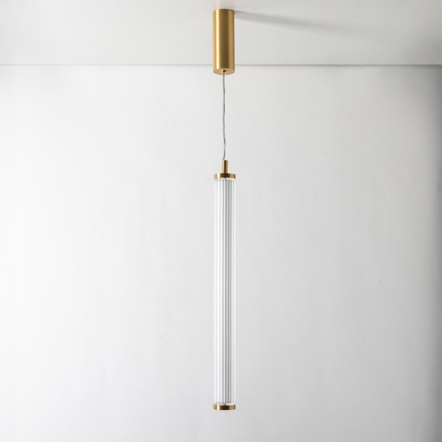 Zuma Line - LED-dimmbare Seil-Hängeleuchte LED/26W/230V 2700-6500K goldfarben + Fernbedienung