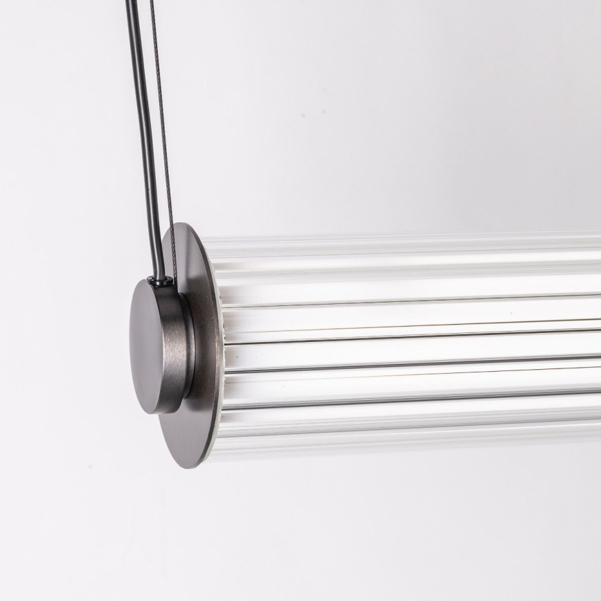 Zuma Line - dimmbare LED-Pendelleuchte an Kabel LED/39W/230V 2700-6500K schwarz + Fernbedienung