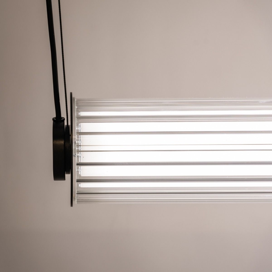 Zuma Line - dimmbare LED-Pendelleuchte an Kabel LED/39W/230V 2700-6500K schwarz + Fernbedienung