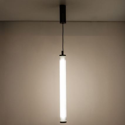 Zuma Line - Dimmbare LED-Pendelleuchte mit Seilaufhängung LED/26W/230V 2700-6500K schwarz + Fernbedienung