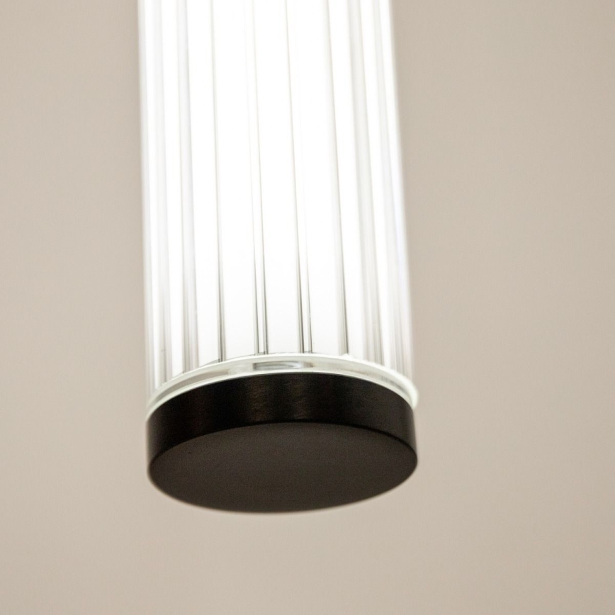 Zuma Line - Dimmbare LED-Pendelleuchte mit Seilaufhängung LED/26W/230V 2700-6500K schwarz + Fernbedienung