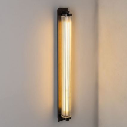 Zuma Line - LED-dimmbare Wandleuchte LED/26W/230V 2700-6500K schwarz + Fernbedienung