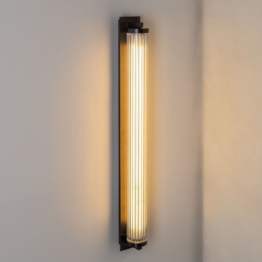 Zuma Line - LED-dimmbare Wandleuchte LED/26W/230V 2700-6500K schwarz + Fernbedienung