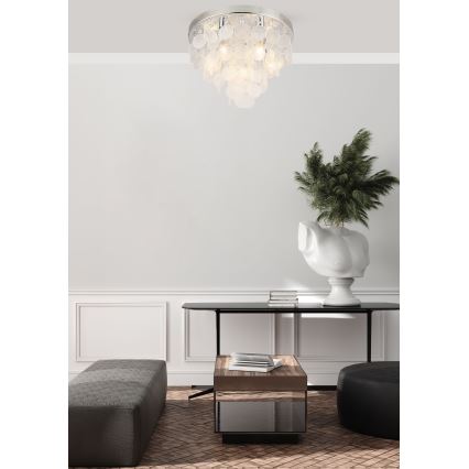 Zuma Line - Anbauleuchte 8xE14/40W/230V glänzendes Chrom