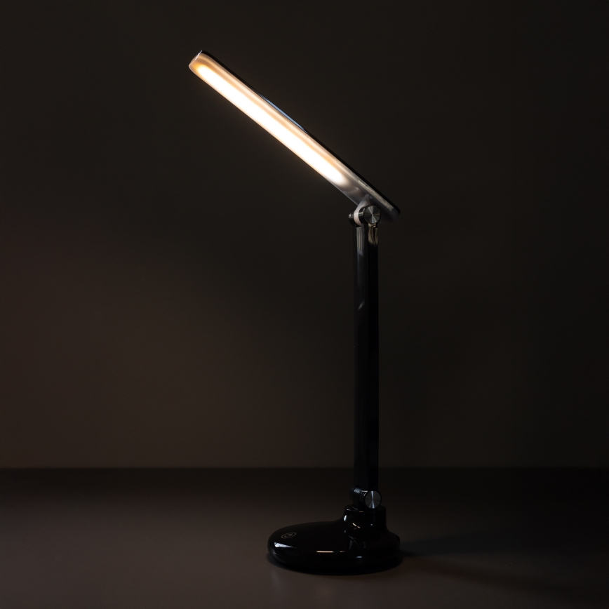 Zuma Line - Aufladbare LED-Tischleuchte LED/6W/1200 mAh 3000/4500/6000K schwarz