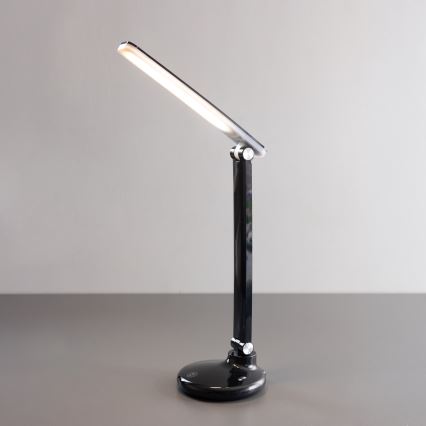 Zuma Line - Aufladbare LED-Tischleuchte LED/6W/1200 mAh 3000/4500/6000K schwarz