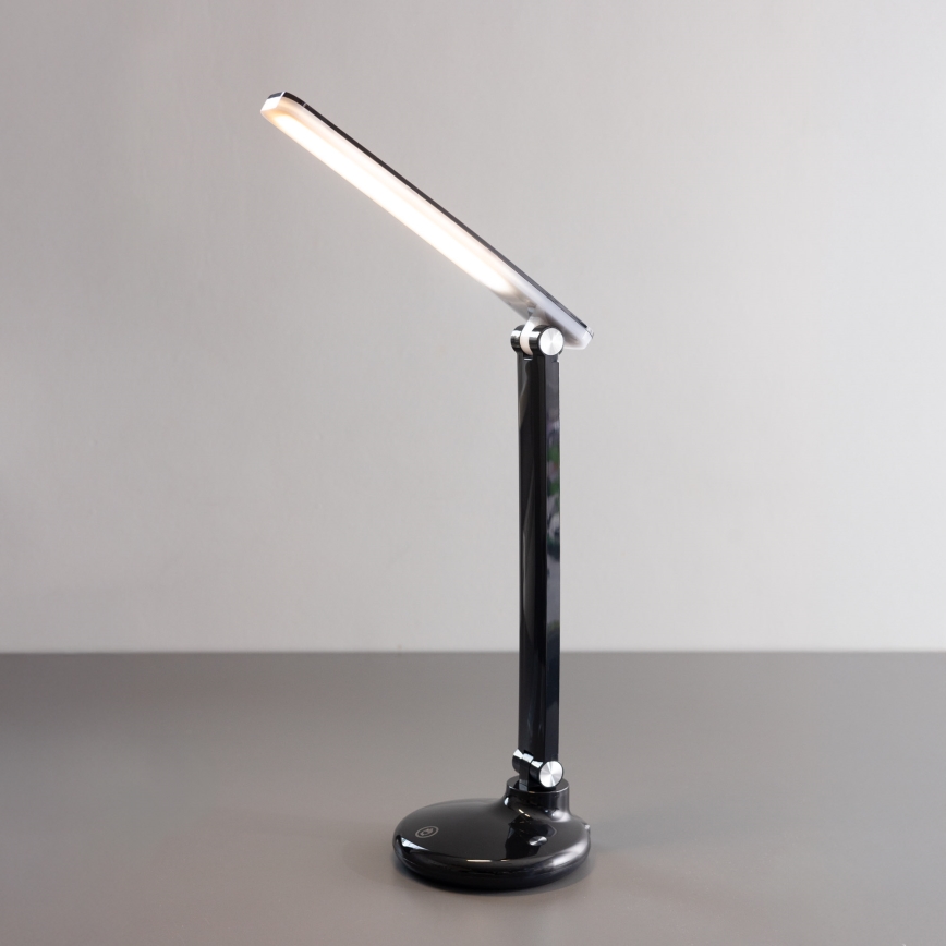 Zuma Line - Aufladbare LED-Tischleuchte LED/6W/1200 mAh 3000/4500/6000K schwarz