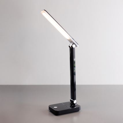 Zuma Line - Aufladbare LED-Tischleuchte LED/8W/1200 mAh 3000/4500/6000K schwarz