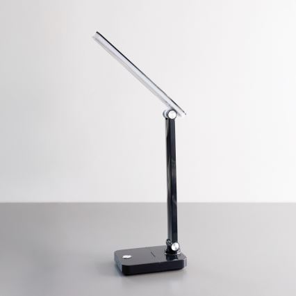 Zuma Line - Aufladbare LED-Tischleuchte LED/8W/1200 mAh 3000/4500/6000K schwarz
