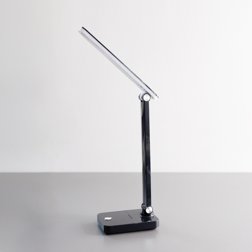 Zuma Line - Aufladbare LED-Tischleuchte LED/8W/1200 mAh 3000/4500/6000K schwarz