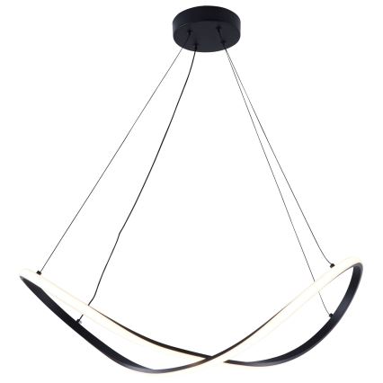 Zuma Line - LED-Hängeleuchte an Schnur LED/45W/230V 3000/4000/6000K schwarz