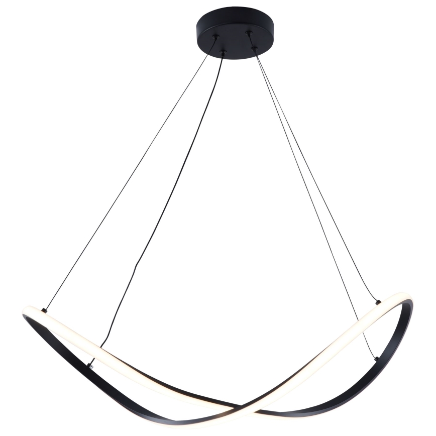 Zuma Line - LED-Hängeleuchte an Schnur LED/45W/230V 3000/4000/6000K schwarz