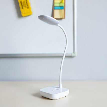 Zuma Line - Aufladbare LED-Tischleuchte LED/7W/1200 mAh 3000/4500/6000K weiß