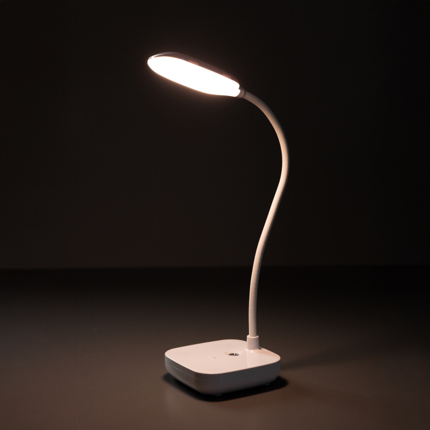 Zuma Line - Aufladbare LED-Tischleuchte LED/7W/1200 mAh 3000/4500/6000K weiß