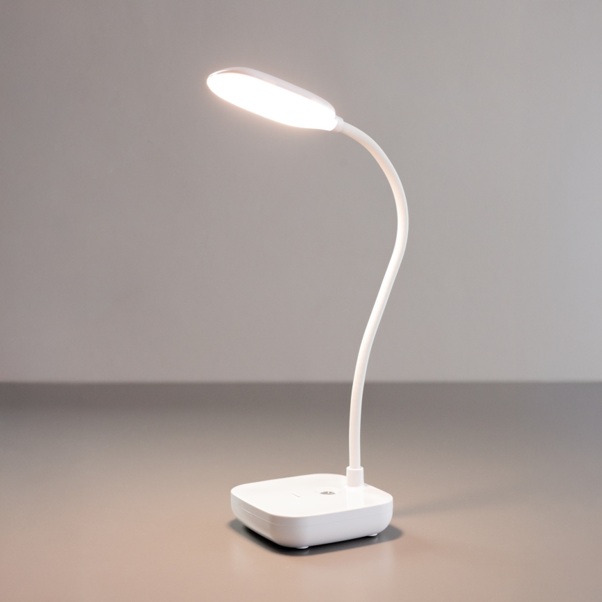 Zuma Line - Aufladbare LED-Tischleuchte LED/7W/1200 mAh 3000/4500/6000K weiß