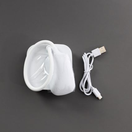 Zuma Line - Aufladbare LED-Tischleuchte LED/7W/1200 mAh 3000/4500/6000K weiß