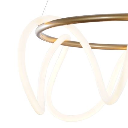 Zuma Line - LED-Hängeleuchte an Schnur LED/58W/230V 3000/4000/6000K golden