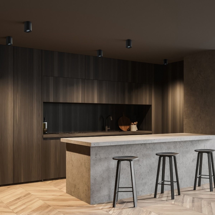 Zuma Line - LED RGBW dimmbarer Spot 1xGU10/6W/230V schwarz + Fernbedienung