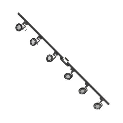 Zuma Line - Strahler in Schienensystem 6xGU10/10W/230V schwarz