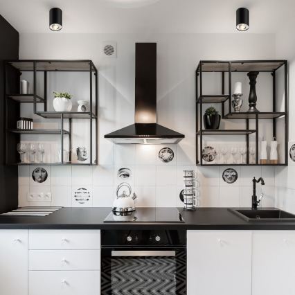 Zuma Line - LED RGBW dimmbarer Einbaustrahler 1xGU10/4,8W/230V schwarz + Fernbedienung