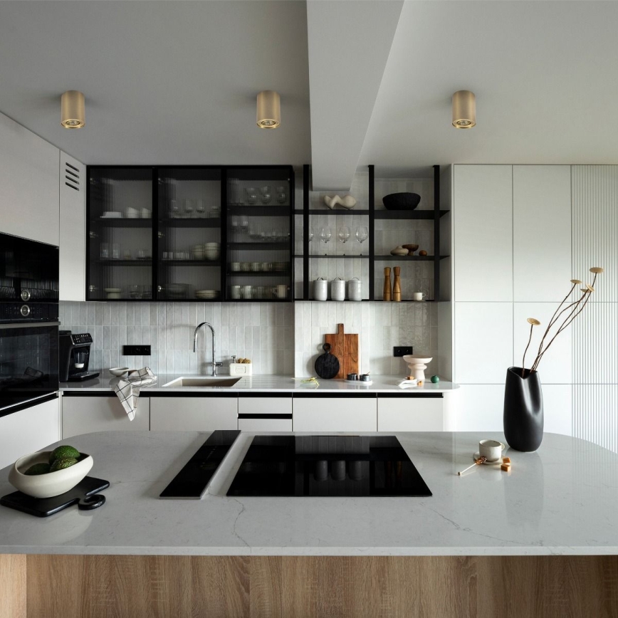 Zuma Line - LED RGBW dimmbarer Einbauspot 1xGU10/6W/230V goldfarben + Fernbedienung