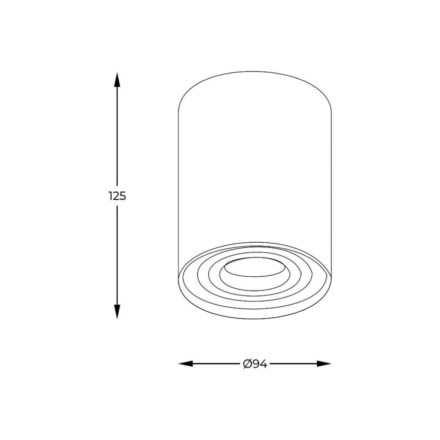 Zuma Line - LED RGBW dimmbarer Einbauspot 1xGU10/6W/230V goldfarben + Fernbedienung