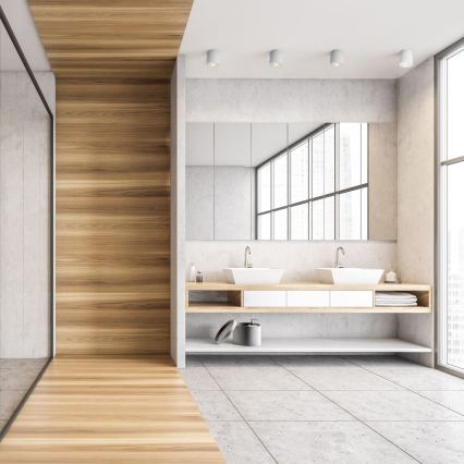 Zuma Line - LED RGBW dimmbarer Badezimmer-Einbaustrahler 1xGU10/6W/230V IP44 weiß + Fernbedienung