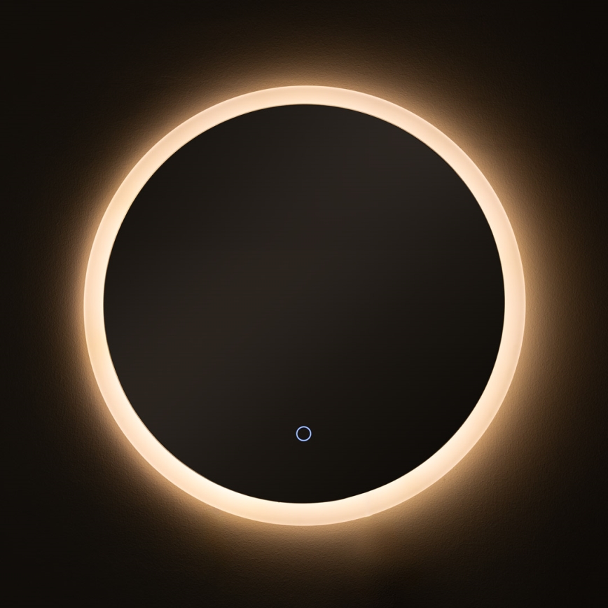 Zuma Line - LED-Badezimmer-Wandspiegel mit LED-Hintergrundbeleuchtung/24W/230V 3000/4000/6000K Ø 60 cm IP44