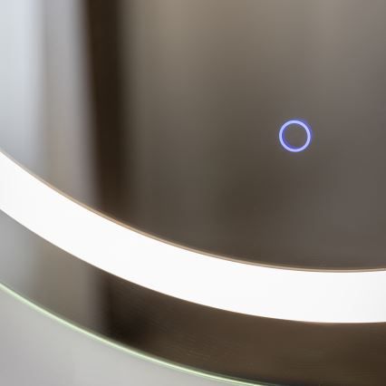 Zuma Line - LED-Badezimmer-Wandspiegel mit LED-Hintergrundbeleuchtung/36W/230V 3000/4000/6000K Ø 80 cm IP44