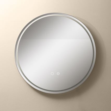 Zuma Line - LED-Badezimmer-Wandspiegel mit Heizung und Hintergrundbeleuchtung LED/24W/230V 3000/4000/6000K d 60 cm IP44
