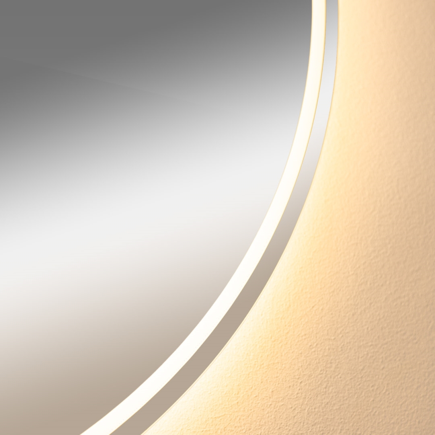 Zuma Line - LED-Badezimmer-Wandspiegel mit Heizung und Hintergrundbeleuchtung LED/24W/230V 3000/4000/6000K d 80 cm IP44