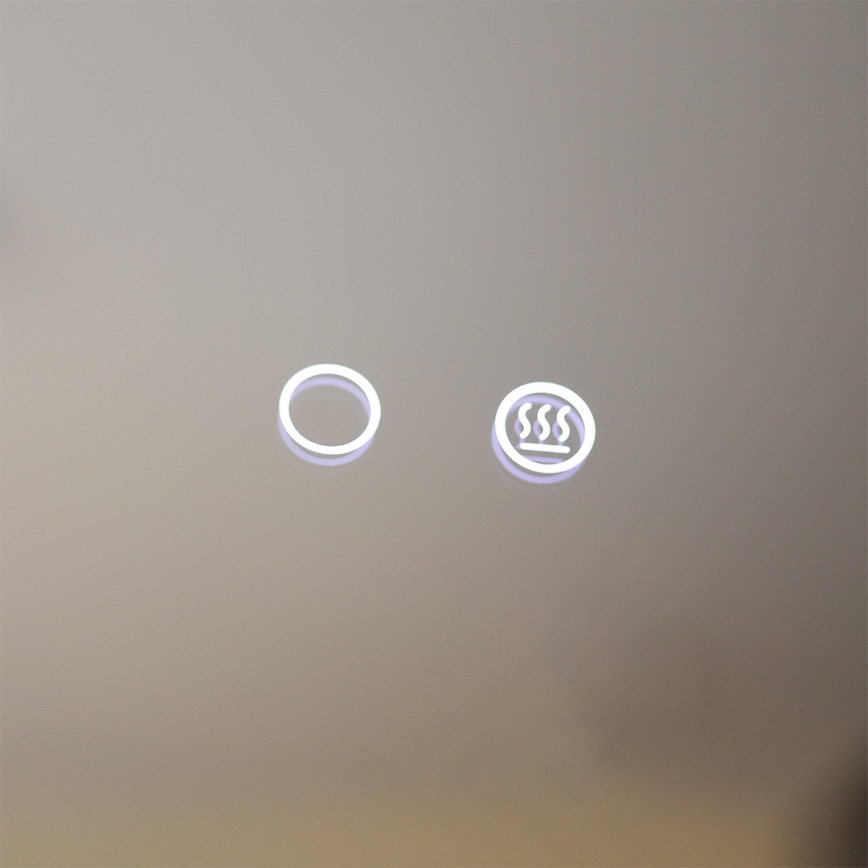 Zuma Line - LED-Badezimmer-Wandspiegel mit Heizung und Hintergrundbeleuchtung LED/24W/230V 3000/4000/6000K d 80 cm IP44