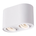Zuma Line - Deckenstrahler 2xGU10/50W/230V Weiß