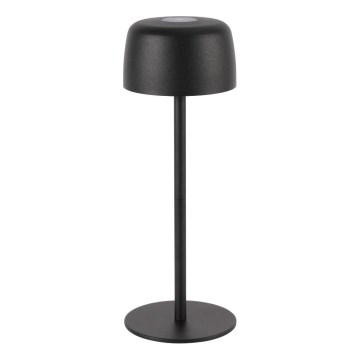 Zuma Line - Dimm- und aufladbare LED-Tischleuchte LED/2W/1200 mAh IP44 schwarz
