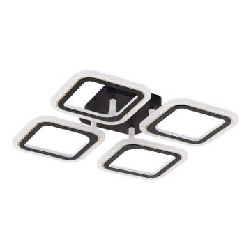 Zuma Line - Dimmbare LED-Deckenleuchte LED/30W/230V 3000-6000K schwarz + Fernbedienung