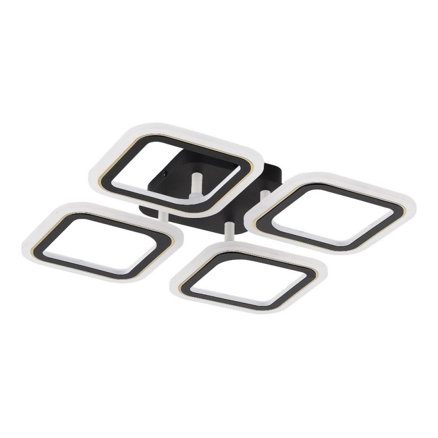 Zuma Line - Dimmbare LED-Deckenleuchte LED/30W/230V 3000-6000K schwarz + Fernbedienung