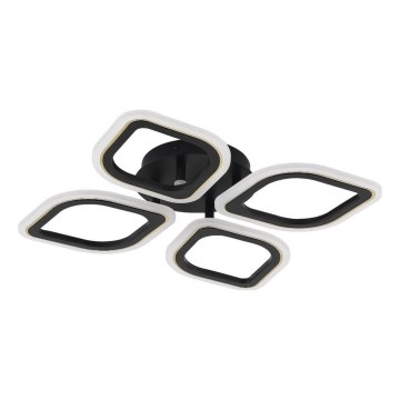 Zuma Line - Dimmbare LED-Deckenleuchte LED/30W/230V 3000-6000K schwarz + Fernbedienung