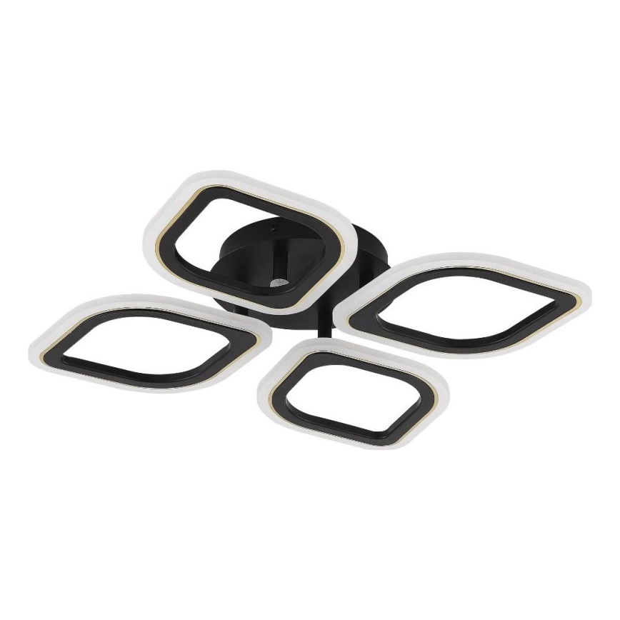 Zuma Line - Dimmbare LED-Deckenleuchte LED/30W/230V 3000-6000K schwarz + Fernbedienung