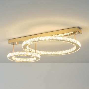 Zuma Line - Dimmbare LED-Deckenleuchte LED/36W/230V goldfarben