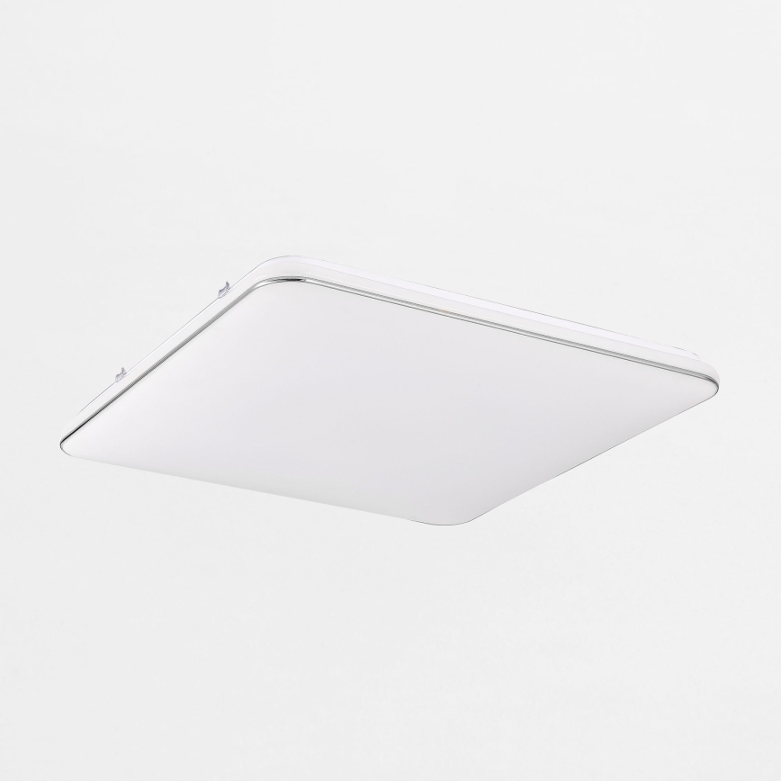 Zuma Line - Dimmbare LED-Deckenleuchte LED/48W/230V 53x53 cm glänzendes Chrom