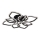 Zuma Line - Dimmbare LED-Deckenleuchte LED/75W/230V 3000-6000K schwarz + Fernbedienung