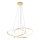 Zuma Line - Dimmbare LED-Hängeleuchte an Schnur LED/56W/230V golden