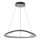 Zuma Line - Dimmbare LED-Hängeleuchte LED/34W/230V 3000K schwarz glänzendes Chrom