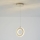 Zuma Line - dimmbare LED-Pendelleuchte an Kabel LED/10W/230V goldfarben