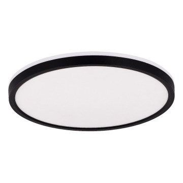 Zuma Line - Dimmbare LED-RGBW-Deckenleuchte LED/32W/230V + LED/8W 3000-6000K schwarz + Fernbedienung