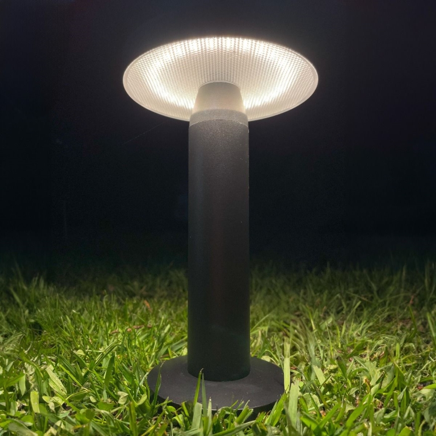Zuma Line - Dimmbare, aufladbare LED-Solar-Tischleuchte LED/2W/2000 mAh IP44 schwarz