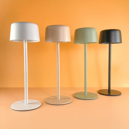 Zuma Line - LED dimmbare wiederaufladbare Tischlampe LED/2W/1200 mAh IP44 weiß