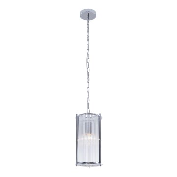 Zuma Line - Hängeleuchte an Kette 1xE27/40W/230V glänzendes Chrom